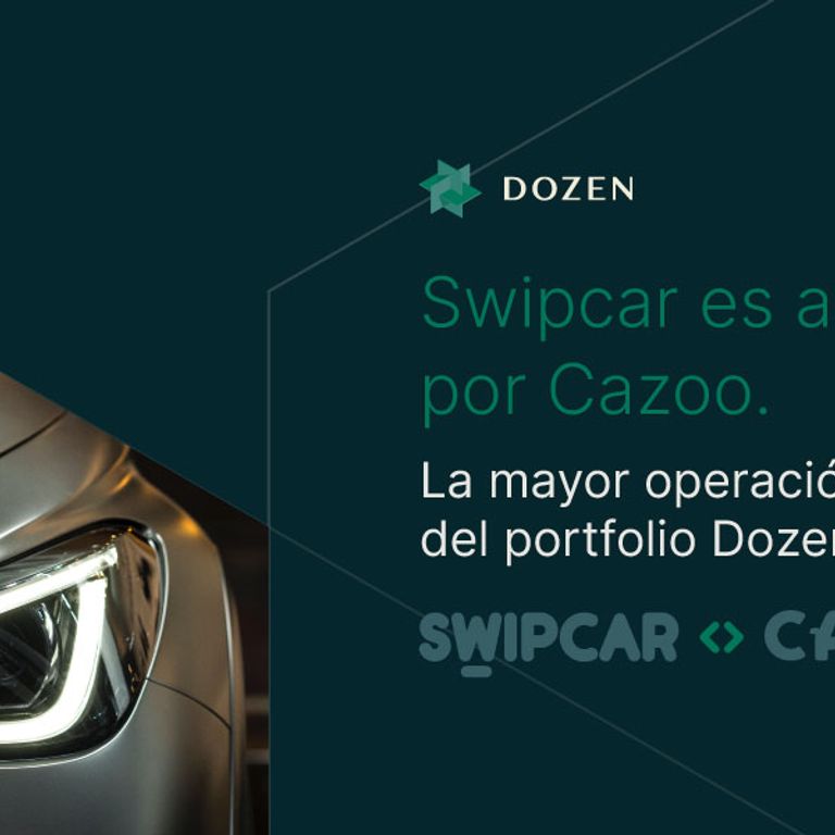 Swipcar, la mayor operación de venta del portfolio Dozen